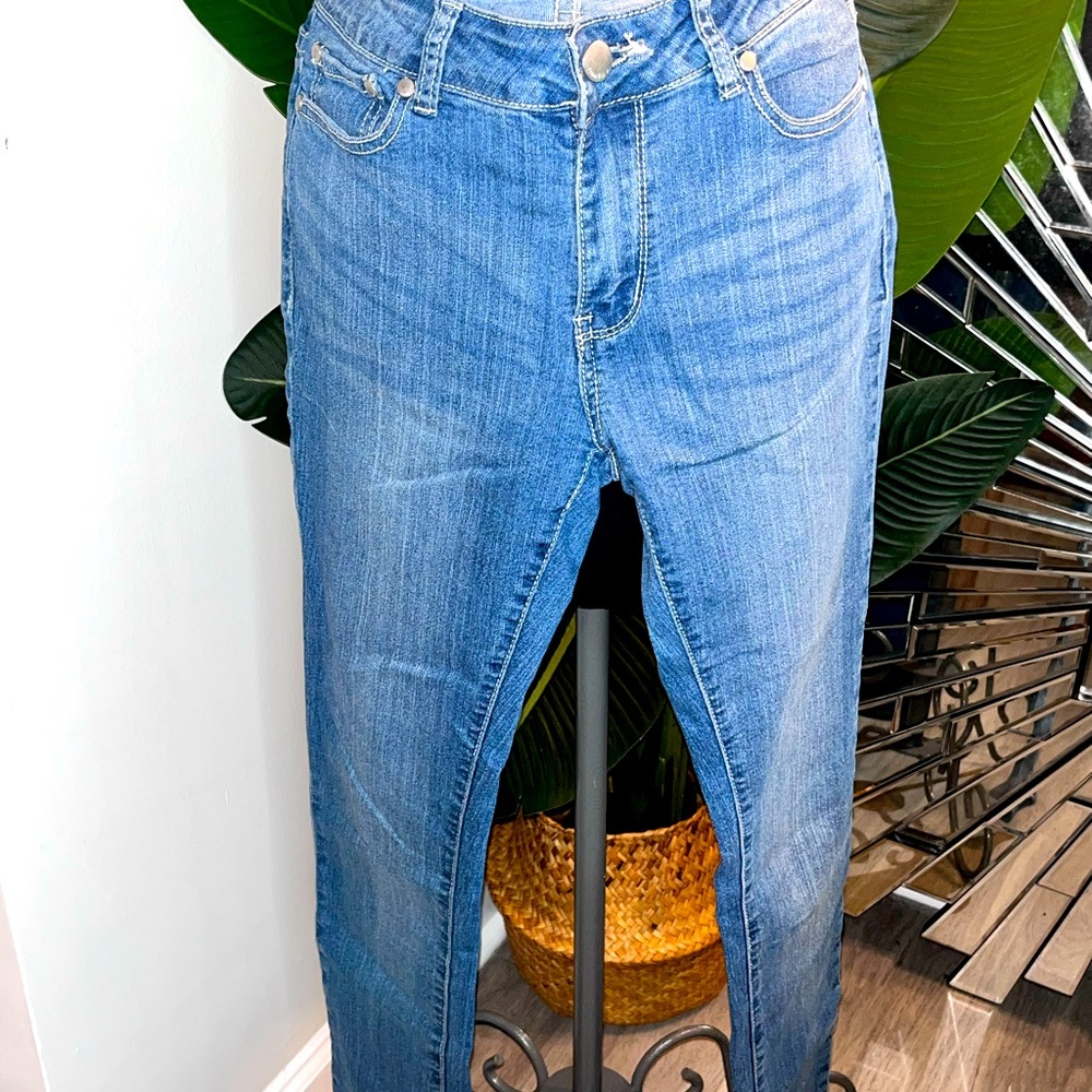 Medium Wash Denim Jeans